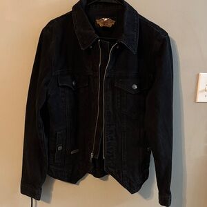 Sale! Harley-Davidson Black jean Jacket